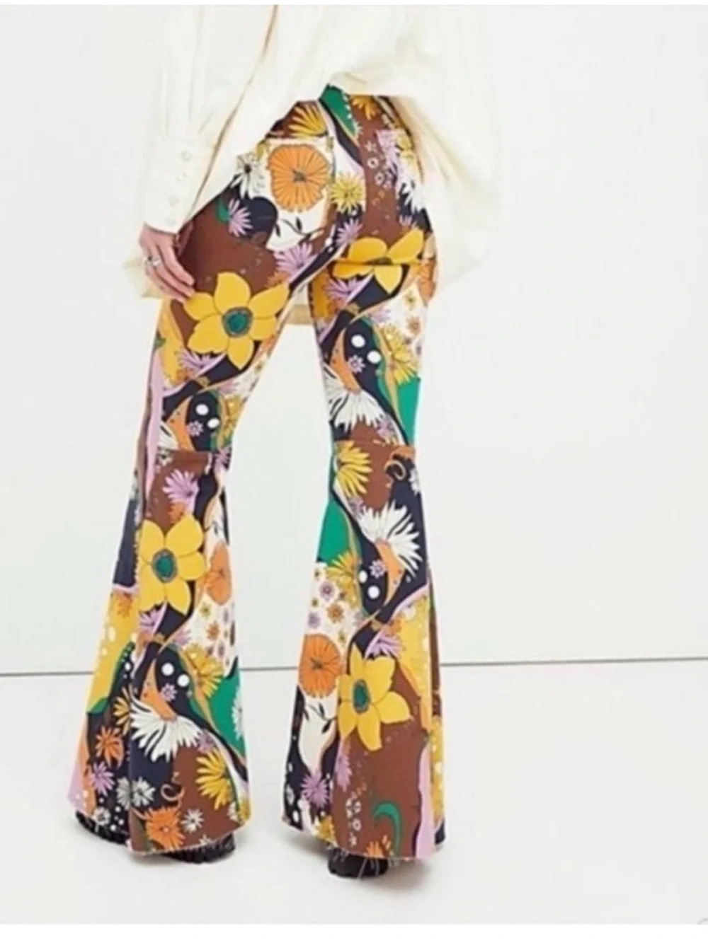 RARE Free People “Just Float On” Jeans - Picture 6 of 6